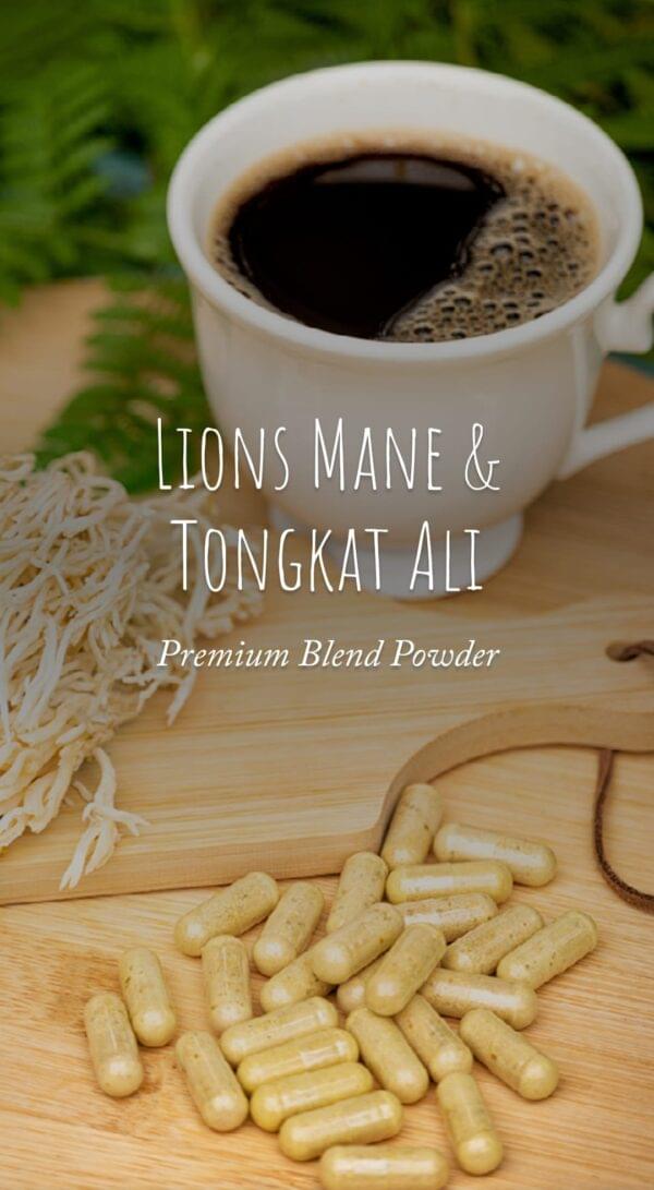 Lion Mane & Tongkat Ali capsules